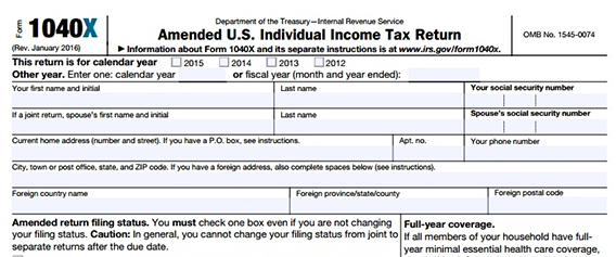 Nine Facts about Amended Returns Nine Facts about Amended Returns